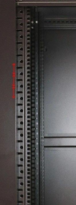 Extralink Szafa rack 32U 600x800mm czarna stojąca