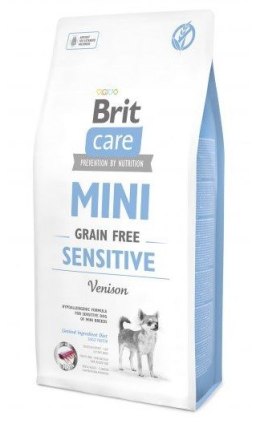 BRIT Care Mini Sensitive Venison - sucha karma dla psa - 7 kg