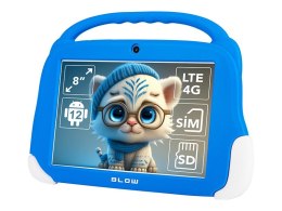 BLOW Tablet KidsTAB8 4G 4/64GB Niebieskie etui
