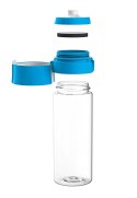 Butelka filtrująca Brita Fill&Go niebieska + 4 filtry MicroDisc