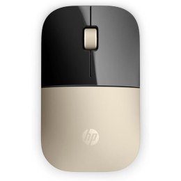 Mysz bezprzewodowa, HP Z3700, złota, optyczna Blue LED, 1200DPI