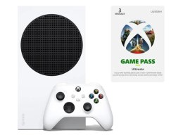 Konsola Xbox Series S + 3 mies. Xbox Game Pass Ultimate