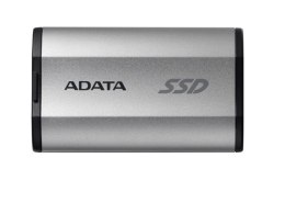 Adata Dysk SSD External SD810 500G USB3.2 20Gb/s srebrny