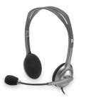 Słuchawki Logitech H110 981-000271 (kolor szary)