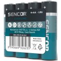 Bateria alkaliczna, AA (LR6), AA, 1.5V, Sencor, Folia, 4-pack