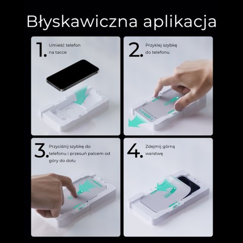 Aukey Szkło ochronne do iPhone 15 Plus/15 Pro Max