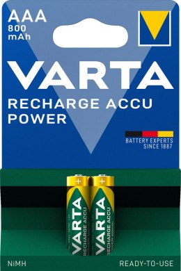 AKUMULATORY VARTA R3 800 mAh RECHARGE ACCU POWER 2szt