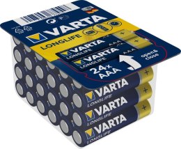 Baterie VARTA Longlife AAA 1.5V 24szt
