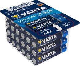 Baterie VARTA Longlife Power AAA 1.5V 24 szt