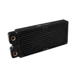 Thermaltake Chłodzenie wodne Pacific CLM240 slim radiator (240mm, 5x G 1/4 miedź) czarne
