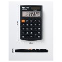 ELEVEN kalkulator kieszonkowy SLD200NR czarny