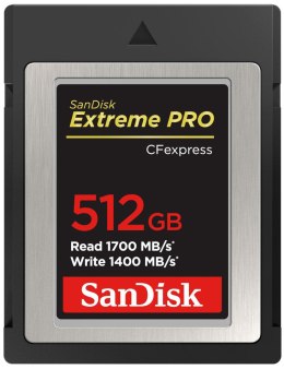 KARTA SANDISK EXTREME PRO CFexpress 512GB (1700/1400 MB/s)