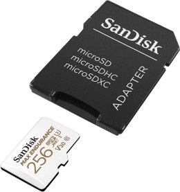 KARTA SANDISK MAX ENDURANCE (rejestratory i monitoring) microSDXC 256GB z adapterem