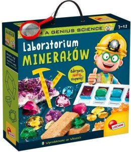 Lisciani Zestaw edukacyjny I'm Genius Laboratorium minerałów