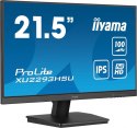 IIYAMA Monitor ProLite XU2293HSU-B6 21.5 cala IPS,100Hz,FHD,1ms,HDMI,DP,2xUSB,2x2W, FreeSync