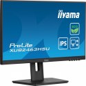 IIYAMA Monitor 23.8 cala ProLite XUB2463HSU-B1 IPS,100HZ,ECO,3ms,SLIM,HDMI,DP,2x USB3.22x2W,HAS(150mm),TCO,EPEAT