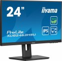 IIYAMA Monitor 23.8 cala ProLite XUB2463HSU-B1 IPS,100HZ,ECO,3ms,SLIM,HDMI,DP,2x USB3.22x2W,HAS(150mm),TCO,EPEAT