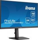 IIYAMA Monitor 27 cali ProLite XUB2794HSU-B6 VA,FHD,100HZ,4000:1,1MS,HDMI,DP,2xUSB, FreeSync,2x2W,HAS(150mm),PIVOT