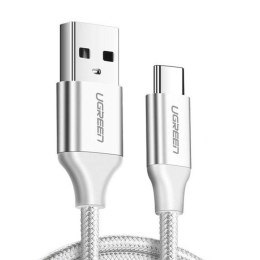 Kabel UGREEN 	US288 USB do USB-C, QC3.0, 0.25m (biały)