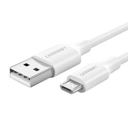 Kabel USB do Micro USB UGREEN 	US289 QC 3.0 2.4A 2m (biały)