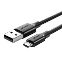 Kabel micro USB UGREEN 	US289 QC 3.0 2.4A 1.5m (czarny)