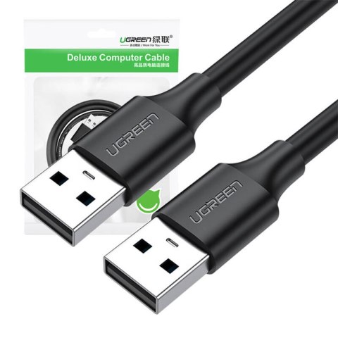 Kabel USB 2.0 M-M UGREEN US102, 0.5m (czarny)