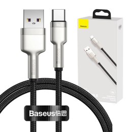 Kabel USB do USB-C Baseus Cafule, 66W, 1m (czarny)