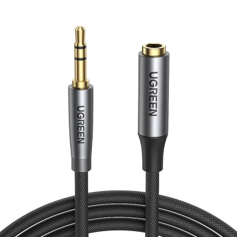 Przedłużacz audio AUX jack UGREEN AV190 3.5mm, 2m (czarny)