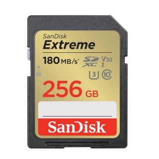 Karta pamięci SANDISK EXTREME SDXC 256 GB 180/130 MB/s UHS-I U3 (SDSDXVV-256G-GNCIN)