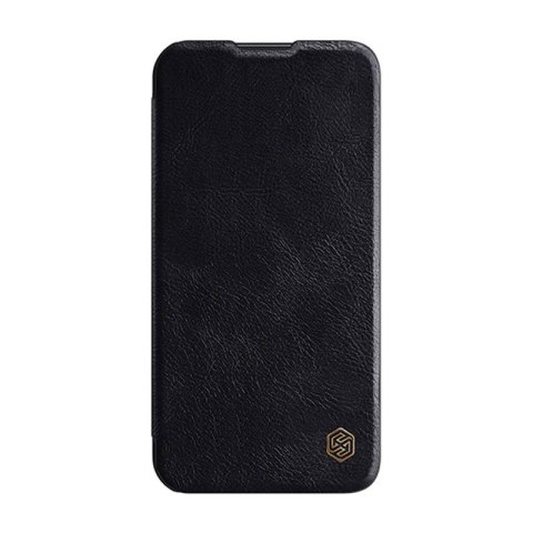 Etui skórzane Nillkin Qin Pro Leather Case do iPhone 14 Pro (czarne)