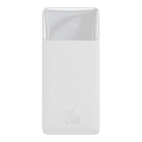 Powerbank Baseus Bipow 20000mAh, 2xUSB, USB-C, 20W (biały)