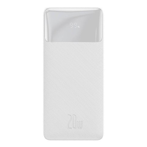 Powerbank Baseus Bipow 30000mAh, 2xUSB, USB-C, 20W (biały)