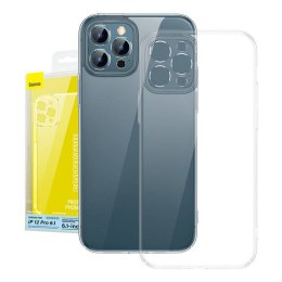 Zestaw ochronny Baseus Crystal przeźroczyste etui i szkło hartowane do iPhone 12 Pro (ultra cienkie)