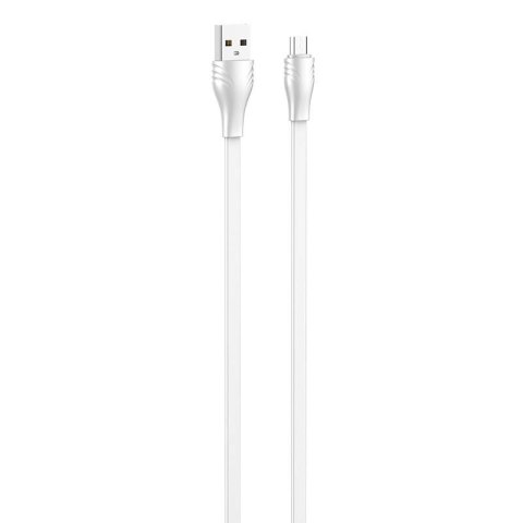 Kabel USB do Micro USB LDNIO LS553, 2.1A, 3m (biały)