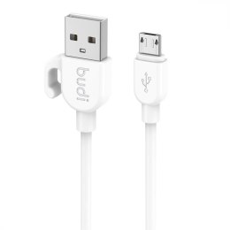 Kabel USB-A do micro USB Budi, 2.4A, 1m