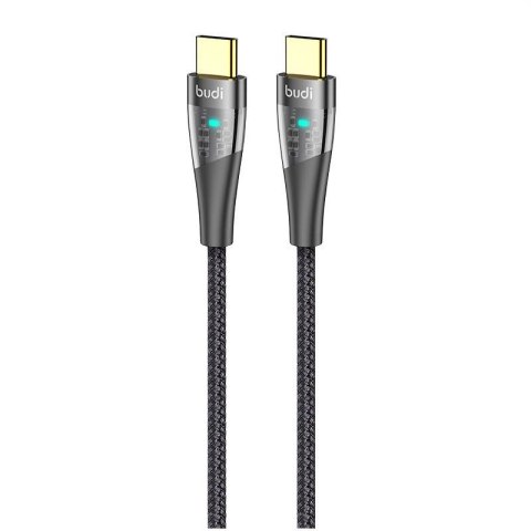 Kabel USB-C do USB-C Budi 217TT, 65W, 1.5m (czarny)