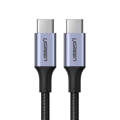 Kabel USB-C do USB-C UGREEN US316, 100W, 1m (czarny)