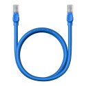 Kabel sieciowy Baseus Ethernet RJ45, Cat.6, 1m (niebieski)