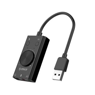 Zewnętrzna karta dźwiękowa Orico USB 2.0, 10cm