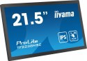 IIYAMA Monitor wielkoformatowy 21.5 cala TF2238MSC-B1 IPS,FHD,DP,HDMI,2x2W,2xUSB,600(cd/m2), 10pkt.7H,IP1X(Front),Pion/Poziom
