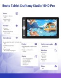 BOSTO Tablet graficzny All in One Studio 16HD PRO