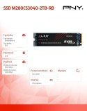 PNY Dysk twardy SSD 2TB M.2 2280 CS3040 M280CS3040-2TB-RB