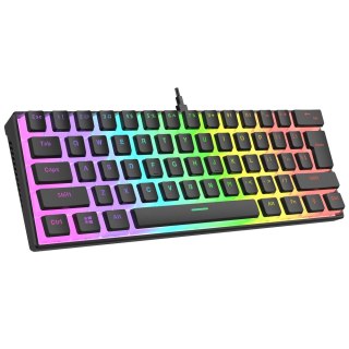 Rampage Klawiatura Mechaniczna RADIANT K11 PUDDING RGB RED