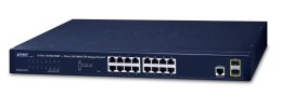 Switch Planet GS-4210-16T2S (16x 10/100/1000Mbps)