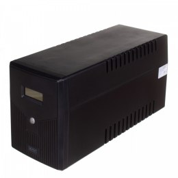 Digitus Zasilacz awaryjny UPS Line-Ineractive LCD, 1500VA/900W, 2x12V/9Ah, AVR, 4xSCHUKO, USB, RS232, RJ45