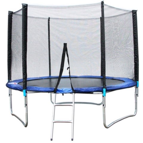 Tesoro Trampolina ogrodowa dla dzieci 312CM/10FT siatka/drabinka