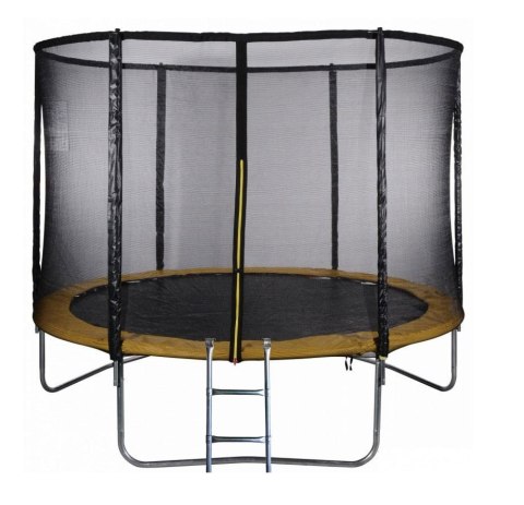 Tesoro Trampolina ogrodowa dla dzieci 312CM/10FT siatka/drabinka