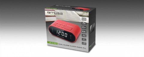 Muse Radiobudzik M-10 RED