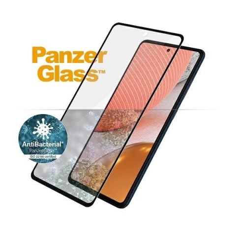 Panzerglass Szkło ochronne E2E Microfracture Samsung A72 A725 Case Friendly AntiBacterial