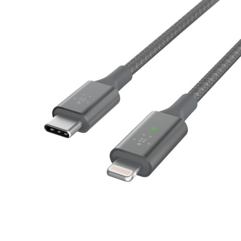 Belkin Kabel ładujący USB-C do light. szary